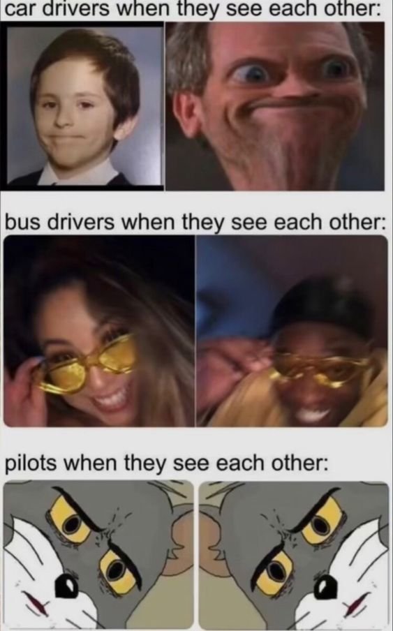 The look on everyone