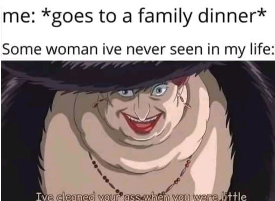 You gonna find one in every family event