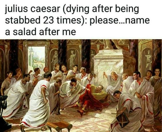 Please name a salad after me