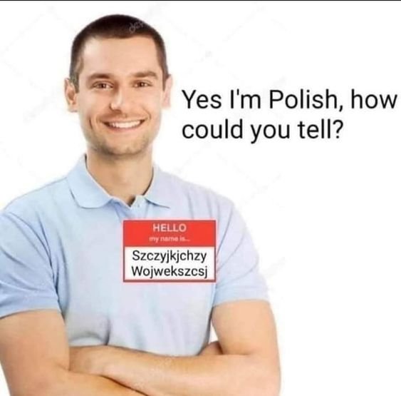 How can you tell that i m Polish