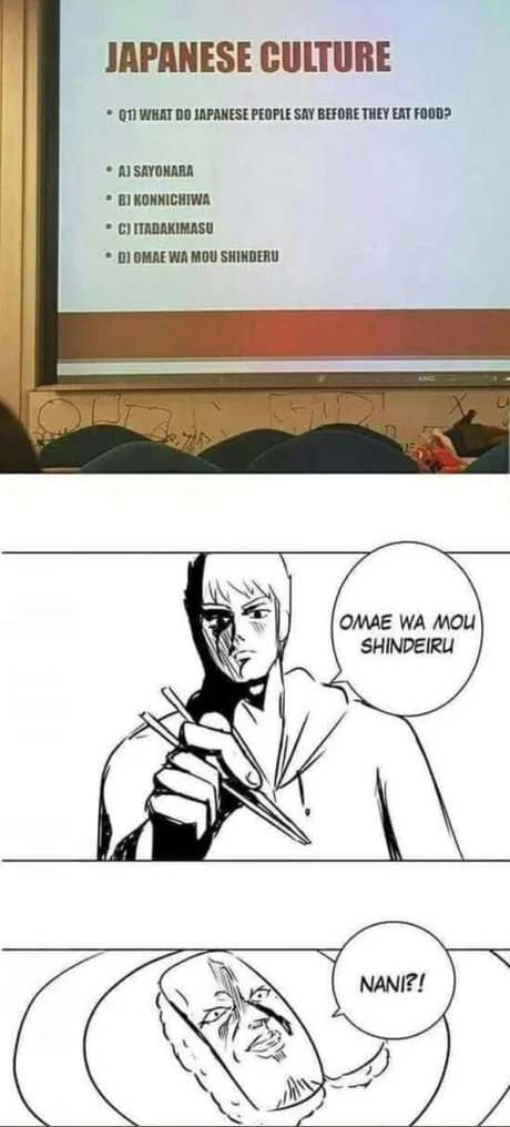 OMAE WA MOU SHINDEIRU