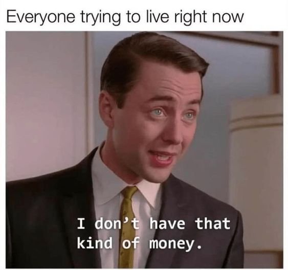 Trying to live right now