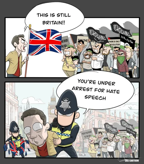 Hate speech is not allowed here