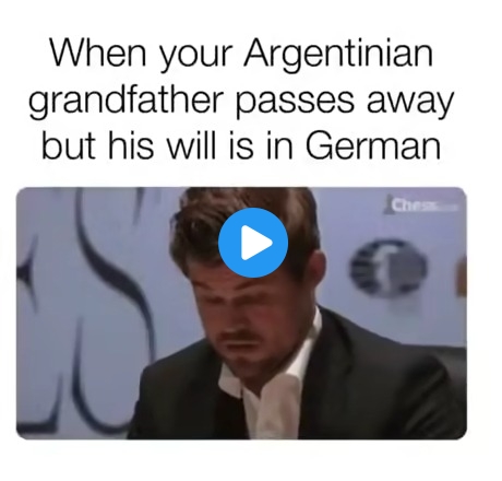 TMW when your argentinian grandfather leaves his will in german